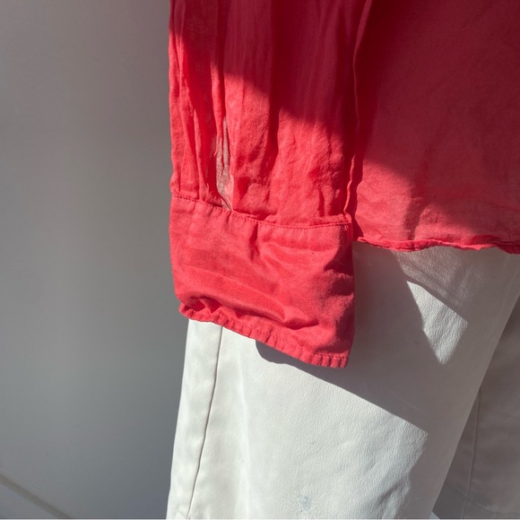 Forte Forte Collarless Long Sleeved Blouse - 3 - Picture 10 of 12